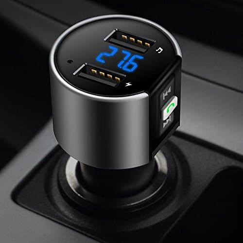 Bluetooth Car FM Transmitter Wireless Radio Adapter MP3 Player Plus USB charger