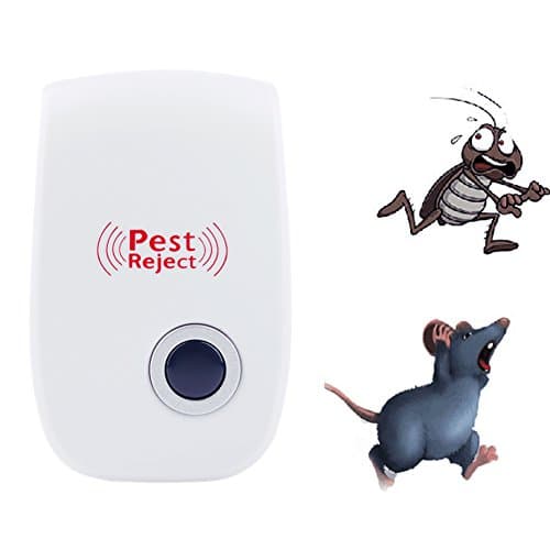 Ultrasonic Pest Repeller-6 Pack, For Rat, Roaches, Spiders, Bugs ect, Non-toxic Eco-Friendly,great efficiency, Human &amp; Pet Safe