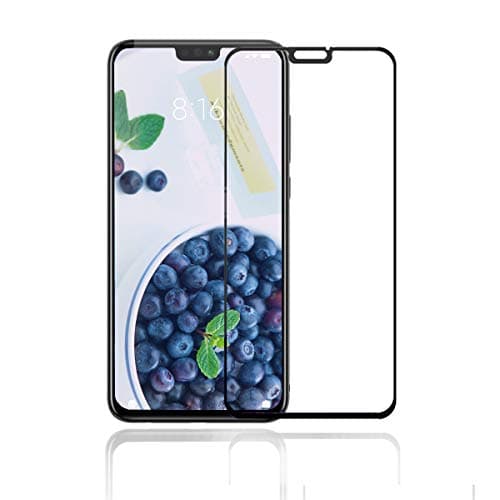 XYC EC Screen Protector for Huawei Y9 2019, 5D Full Coverage 9H Hardness Tempered Anti-scratch Anti-Bubble Screen Protective Film - Black [2 Packs]