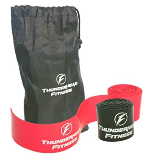 Floss Bands for Muscle Compression, Tack &amp; Floss, Reduce Soreness, Improve Movement, Increase Circulation, and Battle Joint Fatigue - (2) Bands, (1) Carrying Bag, &amp; Free eGuide