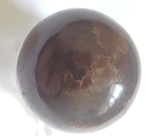 SUPERB GARNET SPHERE / BALL - 3.5 cms 106 gms - passion