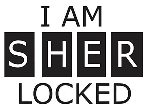 I Am SHER Locked - Vinyl Decal