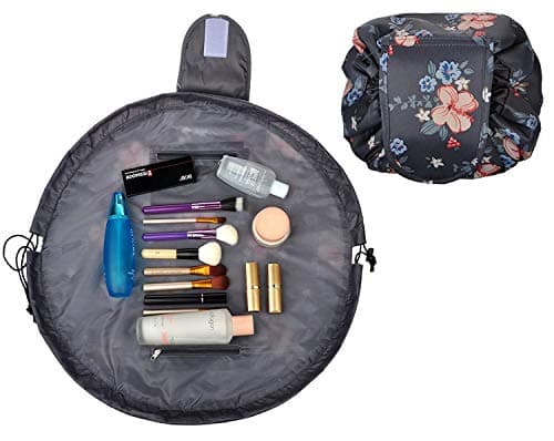 Lazy Makeup Bag Drawstring Portable Quick Pack Travel Makeup Pouch Case Multifunctional Waterproof Toiletry Bags Makeup Brushes Storage Organizer