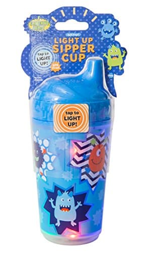 Lighning Lights Double Wall Light Up Sip Cup, Blue