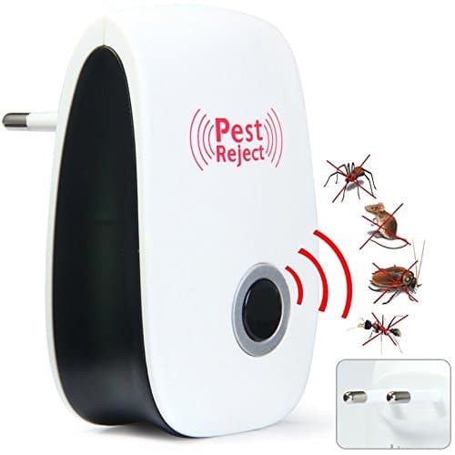 JIDIMI Pest Repeller Control & Prevention | Stop Insect & Mouse/Rat Repellant | Easy to Use, Plug In, Reject & Stay Away from Mosquito, Cockroach, Ants, Flies