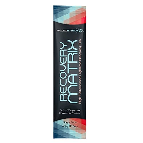 PALEOETHICS Recovery Matrix High Performance Nighttime Tea, Peppermint Chamomile