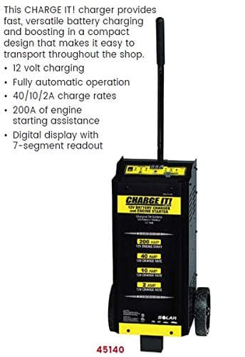 Intelligent Wheeled Charger w/Engine Start - PL3730