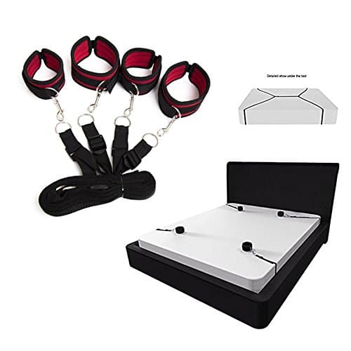 Jingles Under the Bed Restraints Adjustable Exercise Bands