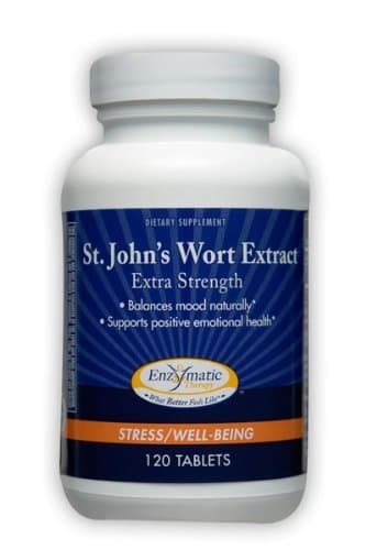 Enzymatic Therapy St. Johns Wort Extract 120 Tablets ( 2-Pack) by Enzymatic