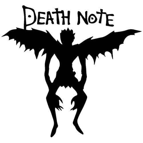 Car Sticker Window Bumper Deathnote Death Note Death Reflection Paste Baby Safety Warning Paper