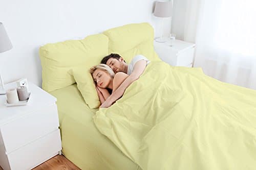 Reliable Bedding Collection 100% Egyptian cotton 600 thread count 15'' deep pocket 4-Piece Bed Sheet Set Ivory, King