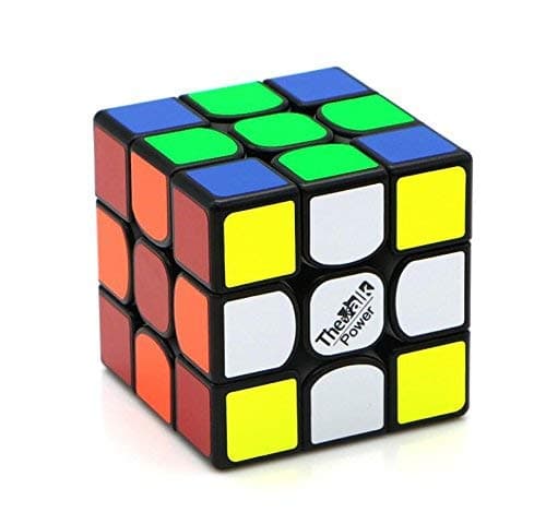 QiYi VALK 3 Power Valk3 Power Magic Cube 3x3x3 Magic Puzzle Cube + One Cube Stand and one Cube Bag (Black)