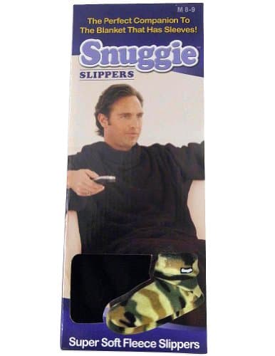 Snuggie - Mens Snuggie Slipper