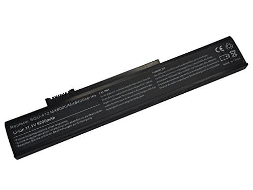 Top-Elecmart 6 Cell Battery for Gateway SQU-412 SQU-516 PA6A MA7 MT6705 MT6709 MT6711