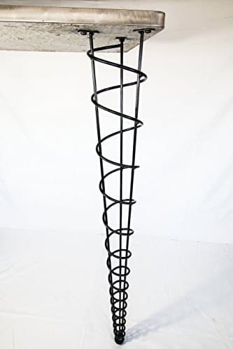 Bar Height Table Legs, Modern, 40-inch Height, Single Leg, Straight