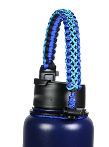 GALAXTEK Paracord Handle Compatible with Hydro Flask, Iron Flask, Simple Modern Summit, Secure Holder, for 12oz - 64oz Accessories