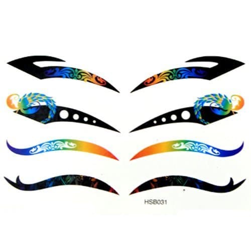 Temporary eyeliner tattoo