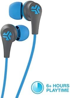 JLAB Audio JBuds PRO Bluetooth Wireless Earbuds (Blue and Grey, 10 mm)
