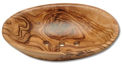 OlivenholzSoap dish, 15 x 9 cm.