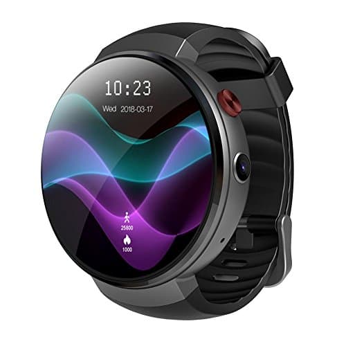 Wintesty Bluetooth Smartwatch, LEM7 Android 7.0 Smart Watch, GPS Sports Fitness Tracker, LTE 4G Smartwatch 1GB + 16GB Memory with 2.0MP Camera, Voice Assistant, Translation Tool
