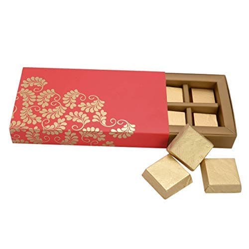 Festive Gifting Rectangle Paper Box / High Grade Chocolates / Luxury Hamper/ Diwali / Christmas/ Valentine's Day Combo Edible Gift Pack for Him/ for Her/ for Husband/ for Wife/ for Loved Ones