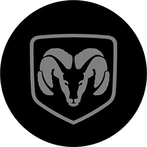 Dodge Ram Black and Gray Replacement Decal Sticker 6 Piece Set (3")
