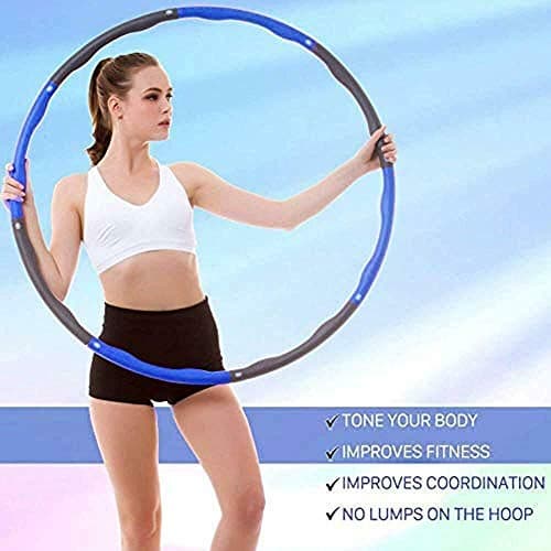 Unparalleled Emphasis On Hula Hoop Binding Exercise, Weight Loss And Burning Fat Detachable 8 Knots
