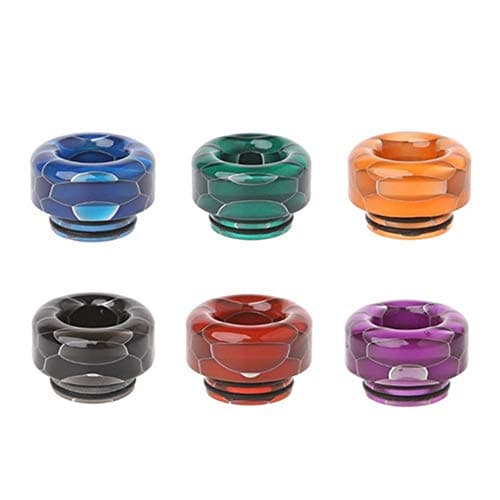 Plastic Quick Fitting 810 Snakeskin Drip Tip Connector for RO System Refrigerator Coffee Mod Machine（Random Delivery）- 2PCS