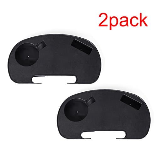 ORNO TTOBE Versatile Utility Tray Cup Holder Side Table for Zero Gravity Chairs for Carrying your iPhone/ Mobile phone 2 pack