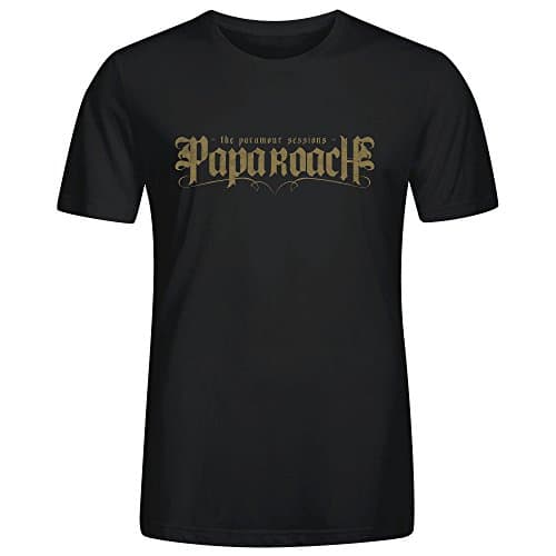 Papa Roach The Paramour Sessions T Shirts For Men O Neck Black