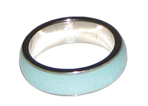 Glow in the Dark Rings- Light Blue (7)