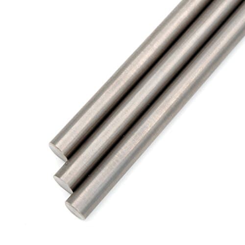 14mm Titanium Grade 5 Round Bar ( .551" Diameter X 39" Length ) Ti 6al-4v Rod Stock 3pcs
