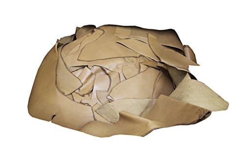 5lbs pound. Tan Leather Scrap. Crafting Leather, Practice Leather, Tooling Leather, Test Leather