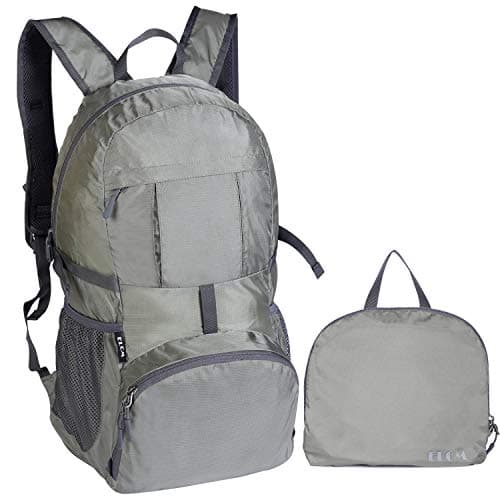 ELCM Foldable and Packable25L/35L Backpack Lightweight Traveling Waterproof Backpack Sports Daypack fit Women and Men