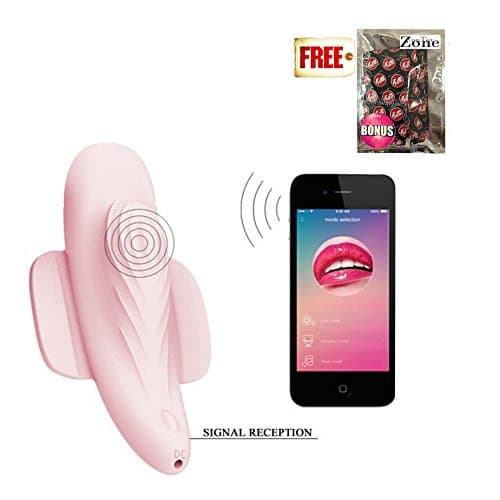 12 Pulsating Patterns Smartphone Bluetooth App Control Wireless Vibrating Handheld Massager for Household