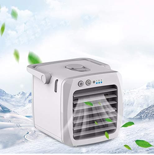 Eoeth USB Personal Air Conditioner Cooler, Humidifiers, Portable Mini SizeTable Fan for Office, Cooling Fans, Upgraded Mute