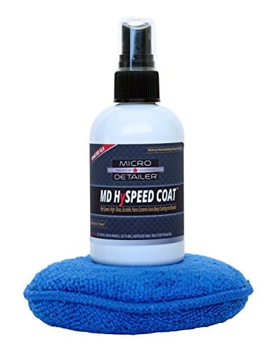 Micro Detailer MD HySpeed Coat-High-Speed, High- Gloss, Durable, Nano Ceramic Auto Body Coating (2 oz. (Kit))