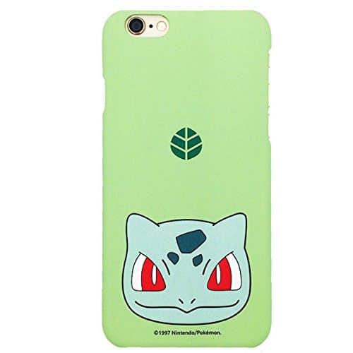 iPhone 6 Plus/ 6s Plus Pokemon Go Cartoon Cute Case [Hard Case] Chamander/ Snorlax/ Pikachu/ Psyduck/ Jigglypuff/ Squirtle/ Bubalsaur (Bubalsaur)