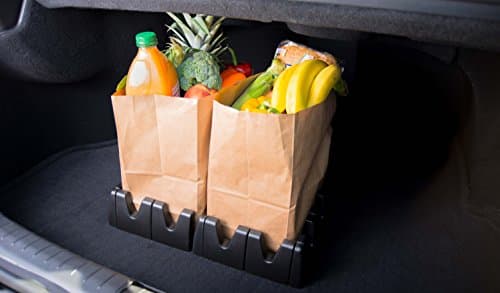 Tough Samurai || Cargo Organizer Blocks | Avoid Spill Chaos | Trunk Protection System | Super Strong Velcro Bottom Sticks Perfect Durable Heavy Duty | VW Type | (Set of 8)