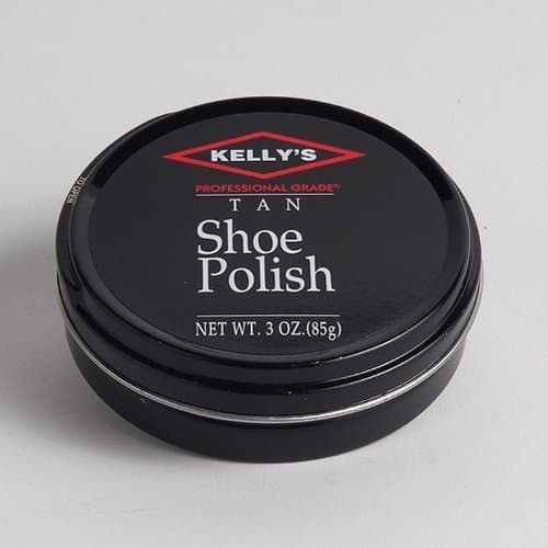 3 Oz. Kelly's Paste Wax Shoe Polish - Mahogany