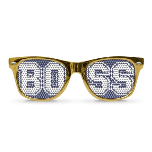BOSS Gold Retro Party Sunglasses