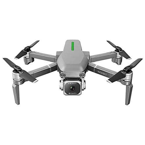 HoganeyVan GPS Foldable RC Drone L109 with 4K HD Camera 600M Wifi image transmission RC Helicopter Aircraft Remote Control Toys(3 Batteries)