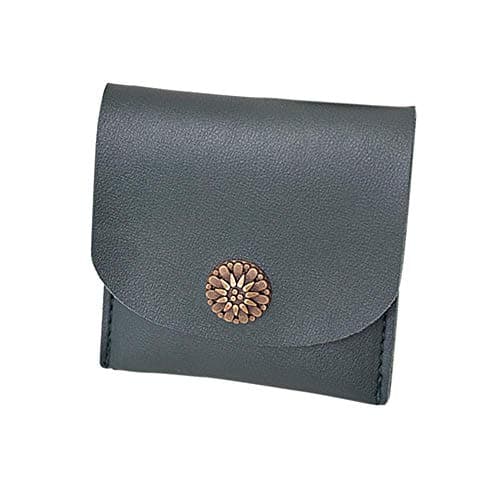 Wallet by Aniksha | Daily Use New Quality Solid Purse | PU Leather Short Coin Wallets | Stylish Small Design Simple Card Holder Clutch for Ladies | Latest Handbag for Women and Girls