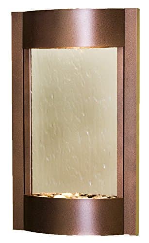 Serene Waters Water Feature with Silver Mirror (Copper Vein)