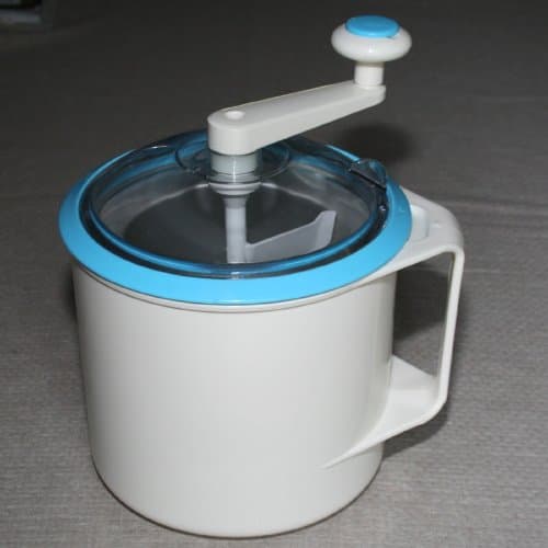 Donvier Chillfast, Ice Cream Maker, 1 Quart, BLUE Trim