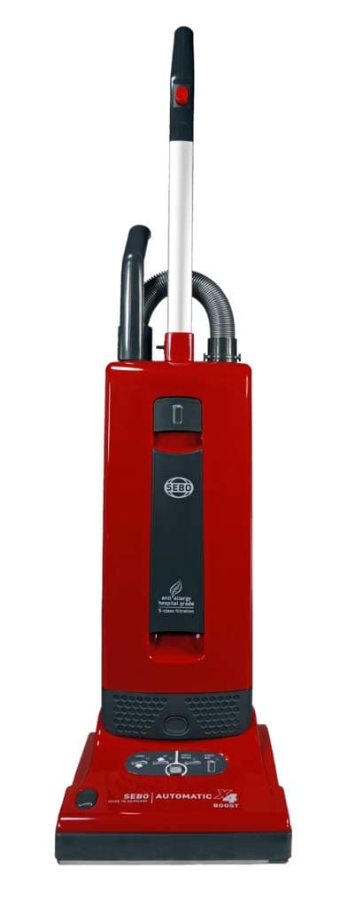 SEBO 90505AM Automatic X4 Boost Red Upright Vacuum