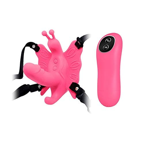 Strap on Harness Electric Power Remote Control Stràp On Dîl'D'O% Pénîs% Dôngs for Women - Butterfly Wearable Vibradór for Women Mini Bullet