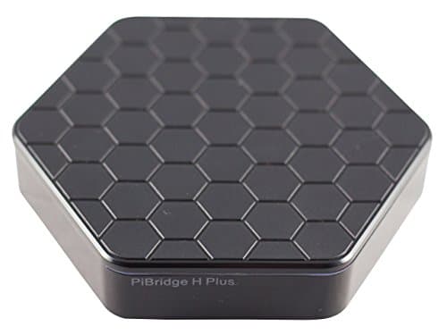 JhoomTV Android TV Box Streaming Media Mini PC [Latest 2017 Model] [2GB/16GB/4K] [KODI16.1/17.0/ANDROID6] (PiBridge H Plus)