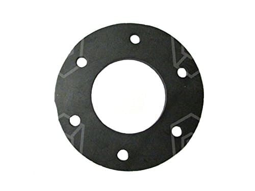 Colged Seal for Dishwasher Rubber Inner Diameter 42 mm Outer Diameter 82 mm Material Thickness 2 mm 6 Holes Hook with Screw Holes