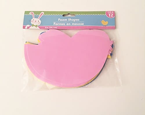 Foam Bird Shaped Craft Kids 12 Count